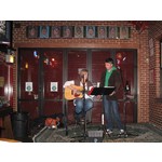 Stolie and Joe on stage at Murphy's Bleachers